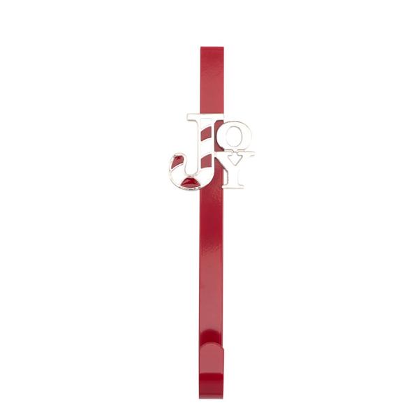 Joy Red Wreath Hanger