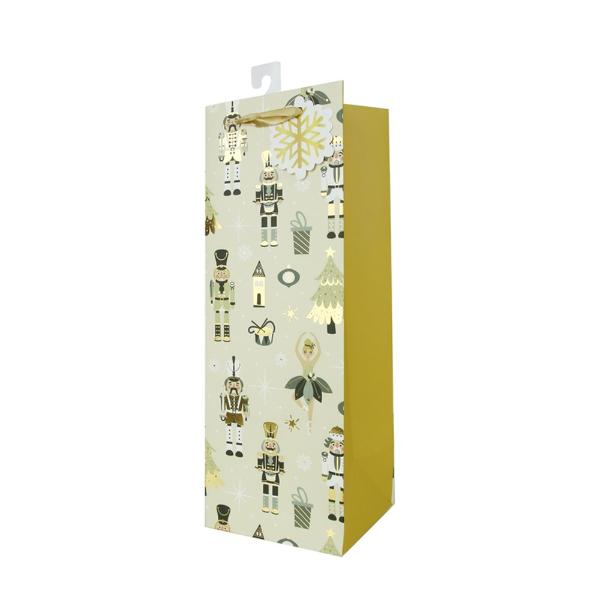 Nutcracker Bottle Bag - 13cm x 36cm x 12cm