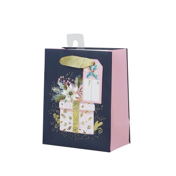 Small Christmas Gift Bag - 11.1cm x 13.7cm x 6.2cm