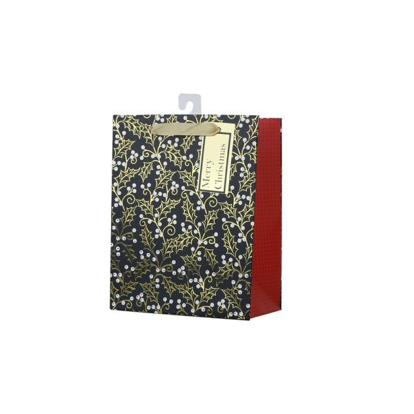 Medium Mistletoe Gift Bag - 18cm x 23cm x 10cm