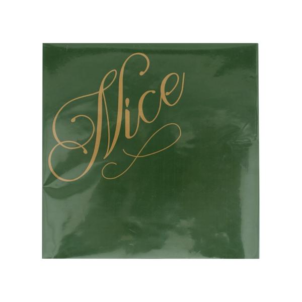20 Pack Christmas Green & Gold Nice 2Ply Napkins