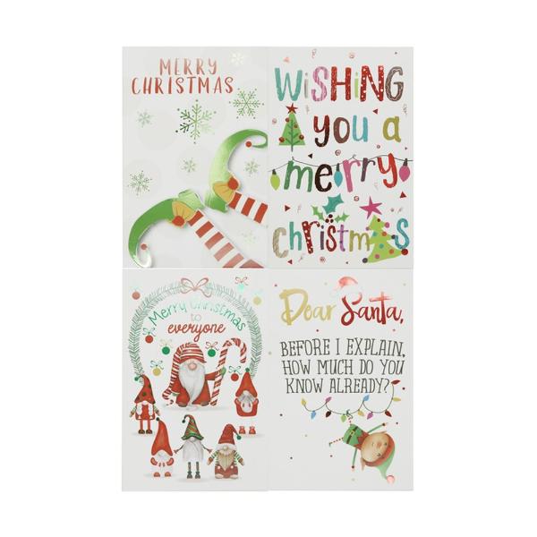 12 Pack Fun Greeting Cards With Envelopes