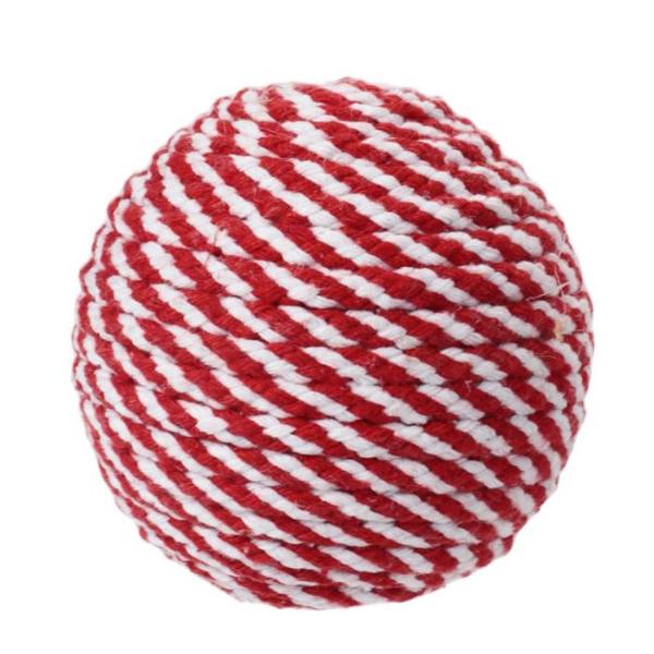 Red & White Hang Ball - 7cm