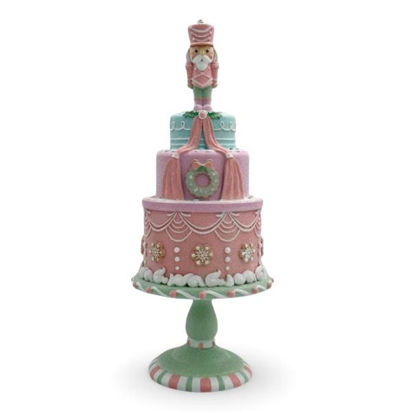 Christmas Candy Pop Glitter Cake - 12cm x 17cm x 41.5cm