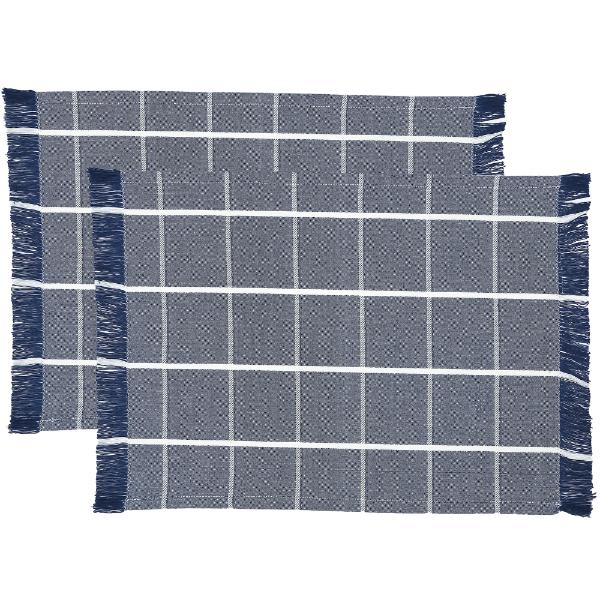 2 Pack Blue Greenland Placemat - 35cm x 45cm