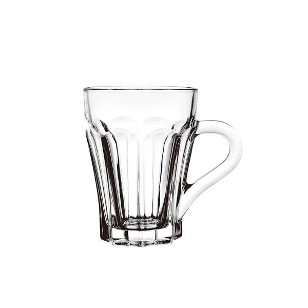 6 Pack Glass Coffee Mug - 160ml