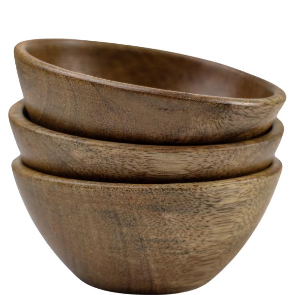 Mango Wood Bowl - 10cm x 4cm