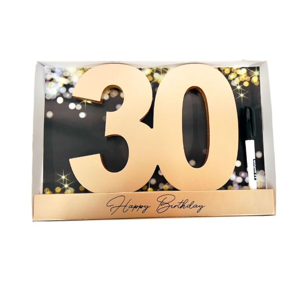 30 ROSE GOLD SIGNATURE BLOCK