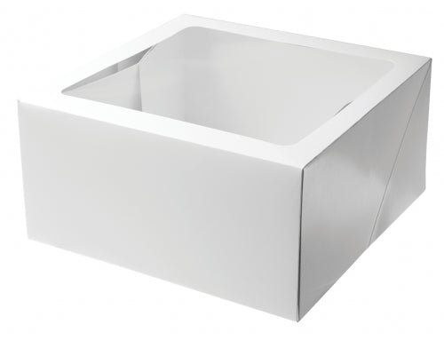 Mondo White Square Cake Box - 35cm x 15cm
