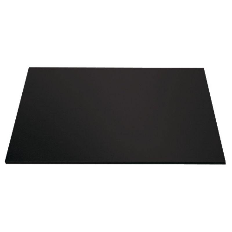 Black Mondo Square Cake Board - 20.3cm - The Base Warehouse