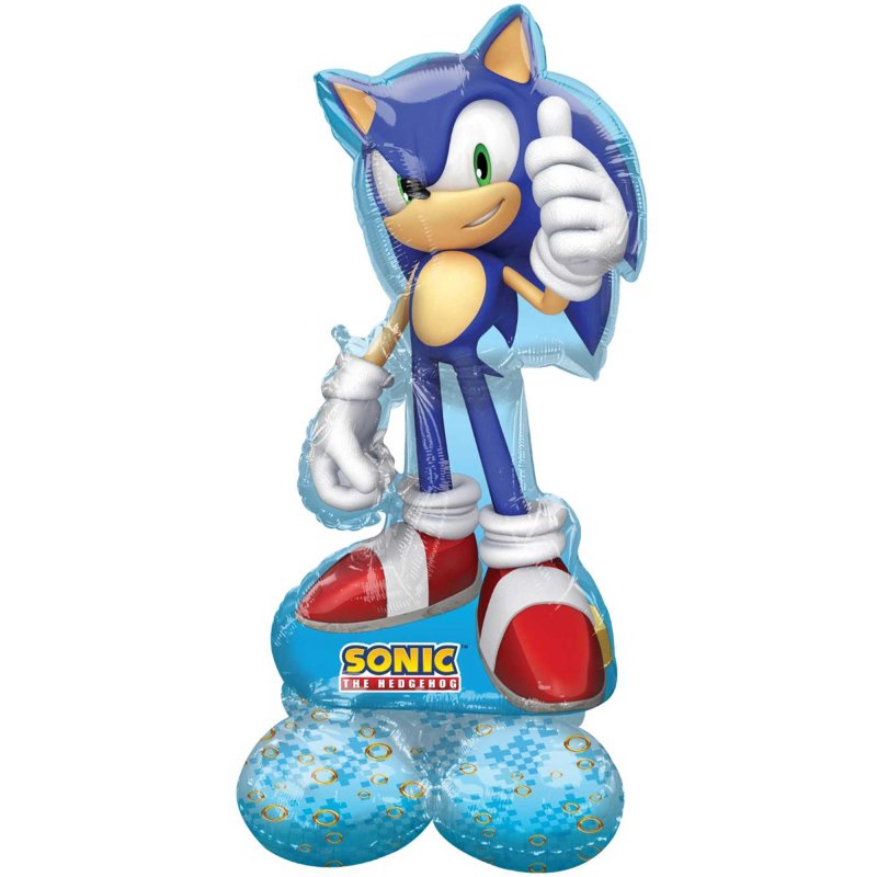 Airloonz Sonic The Hedgehog Balloon - 66cm x 134cm