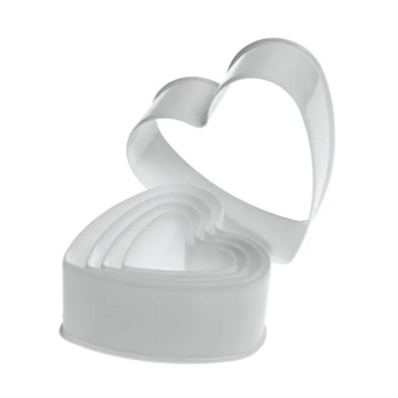 Mondo 5 Piece Heart Cookie Cutter Set