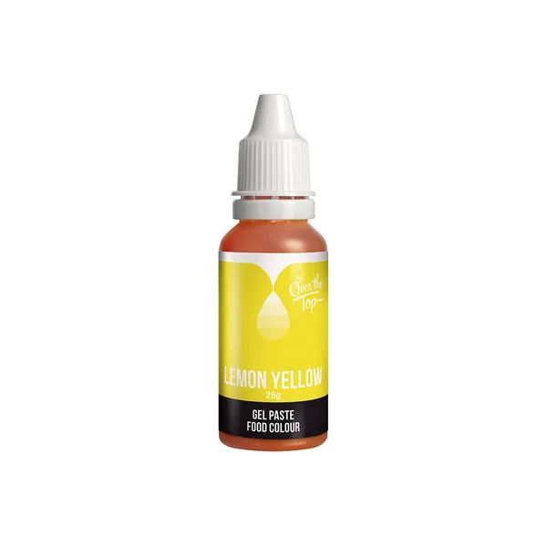 Lemon Yellow Food Colour Gel - 25g