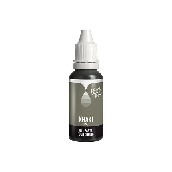 Khaki Food Colour Gel - 25g