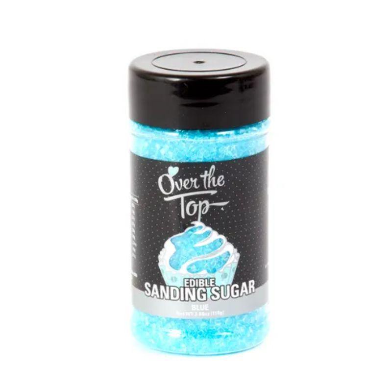 Over the Top Blue Sanding Sugar - 110g - The Base Warehouse