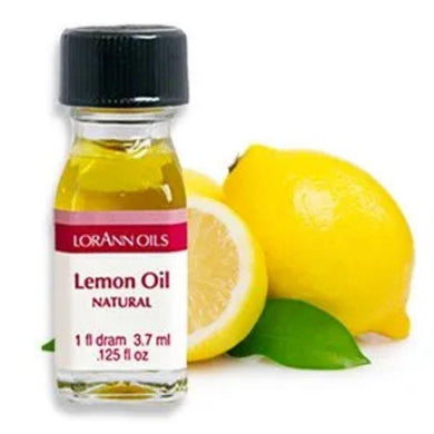 LorAnn Oils Lemon Oil Natural Super Strength Flavour - 3.7ml - The Base Warehouse