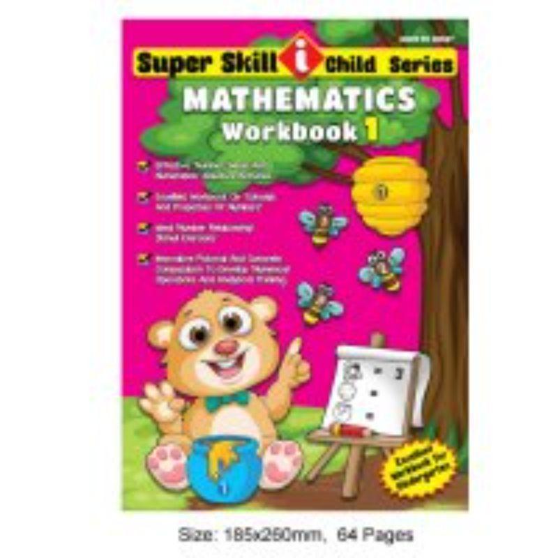 Super Skill i Child Series Mathematics Workbook 1 - 64 Pages
