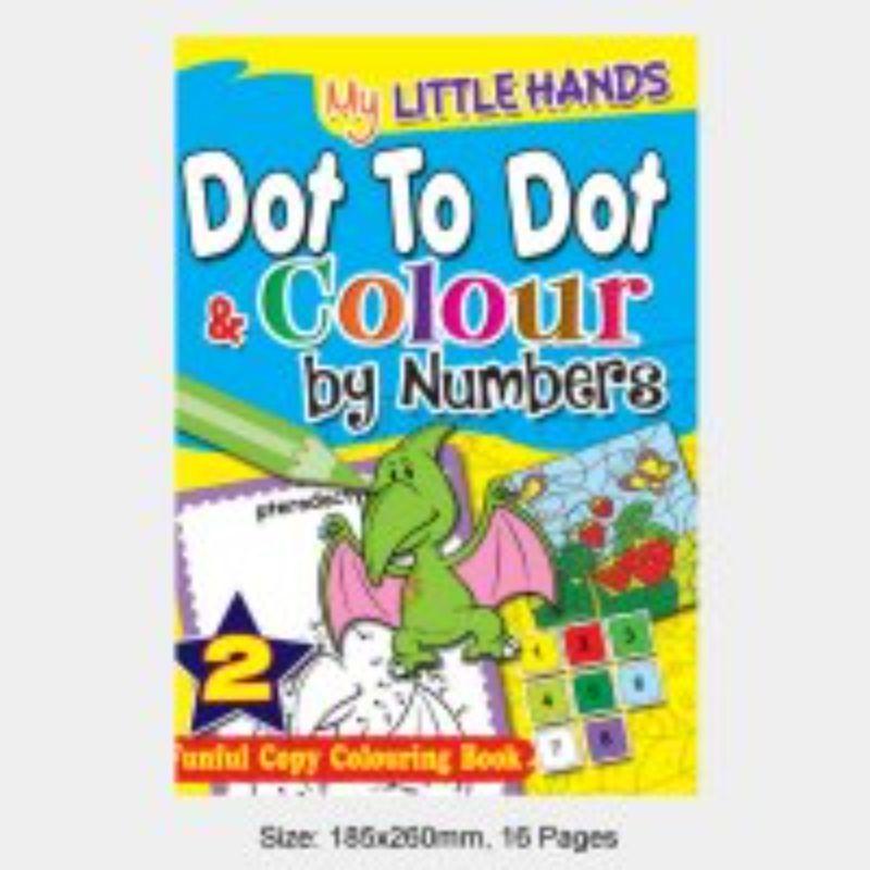 My Little Hands Dot To Dot & Colour by Numbers Book 2 - 16 Pages