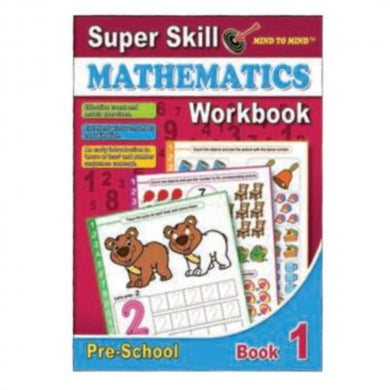 Mathematics Workbook 1 - Preschool - The Base Warehouse