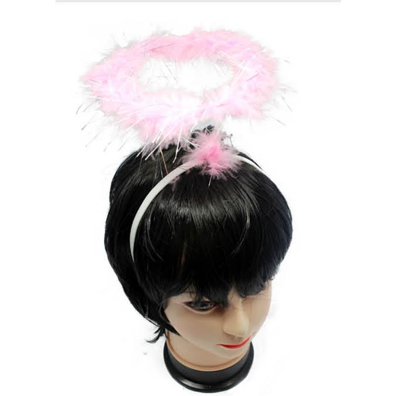 Pink Fluffy Halo Headband