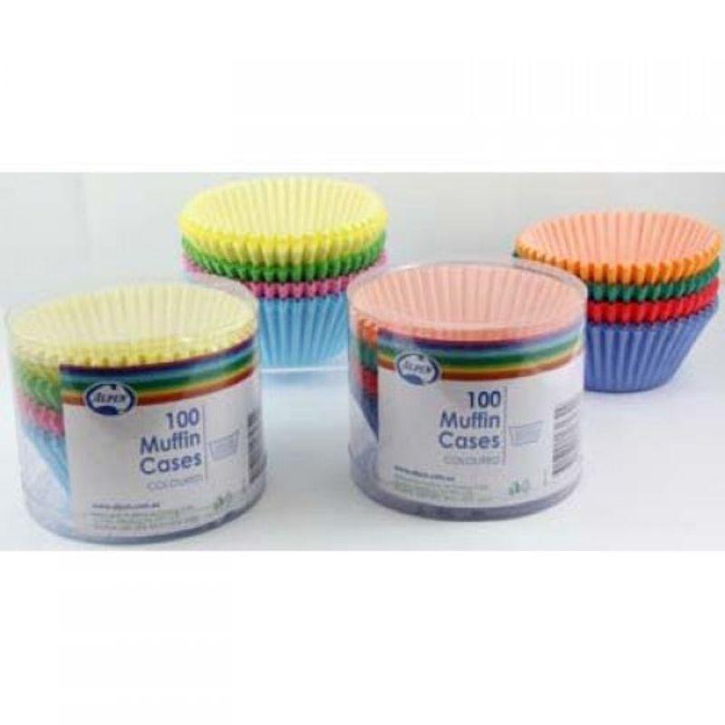100 Pack MultiMuffin Cups - 5.5cm x 3cm - The Base Warehouse