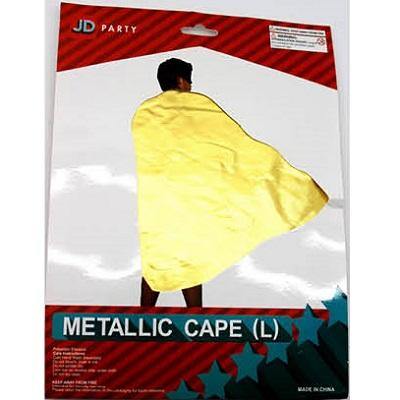 Large Gold Metallic Cape - The Base Warehouse