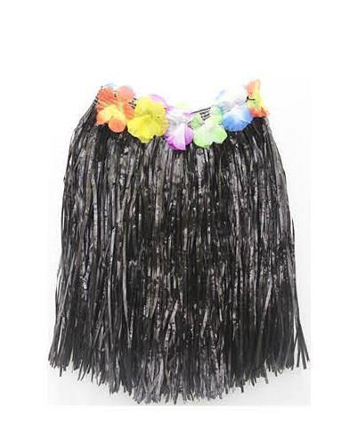 Black Hawaiian Skirt - M - The Base Warehouse