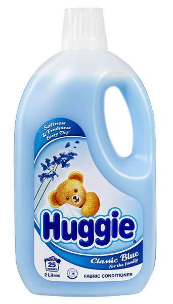 Huggie Classic Blue Fabric Softener - 2L - The Base Warehouse