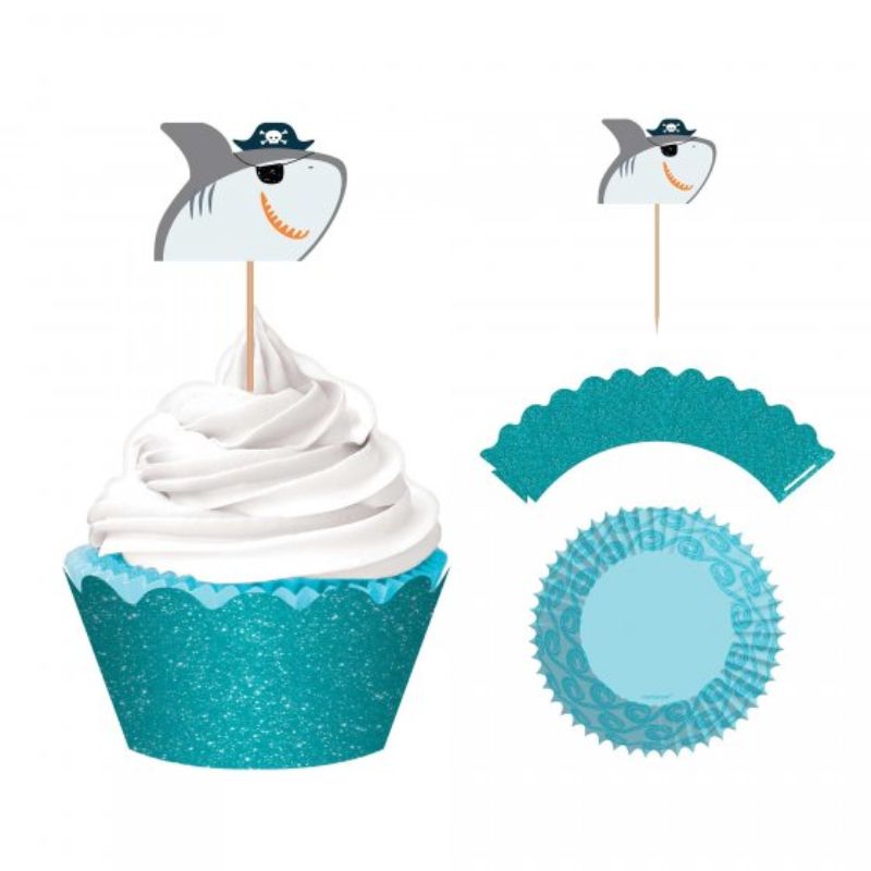 Ahoy Birthday Cupcake Kit