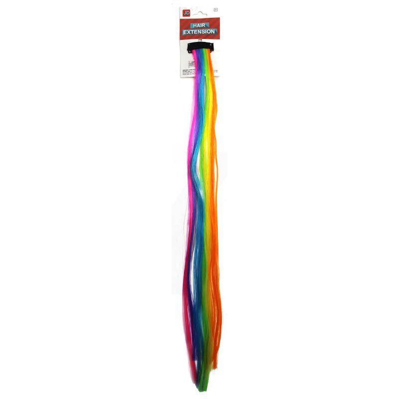 Rainbow Long Straight Hair Extension - The Base Warehouse