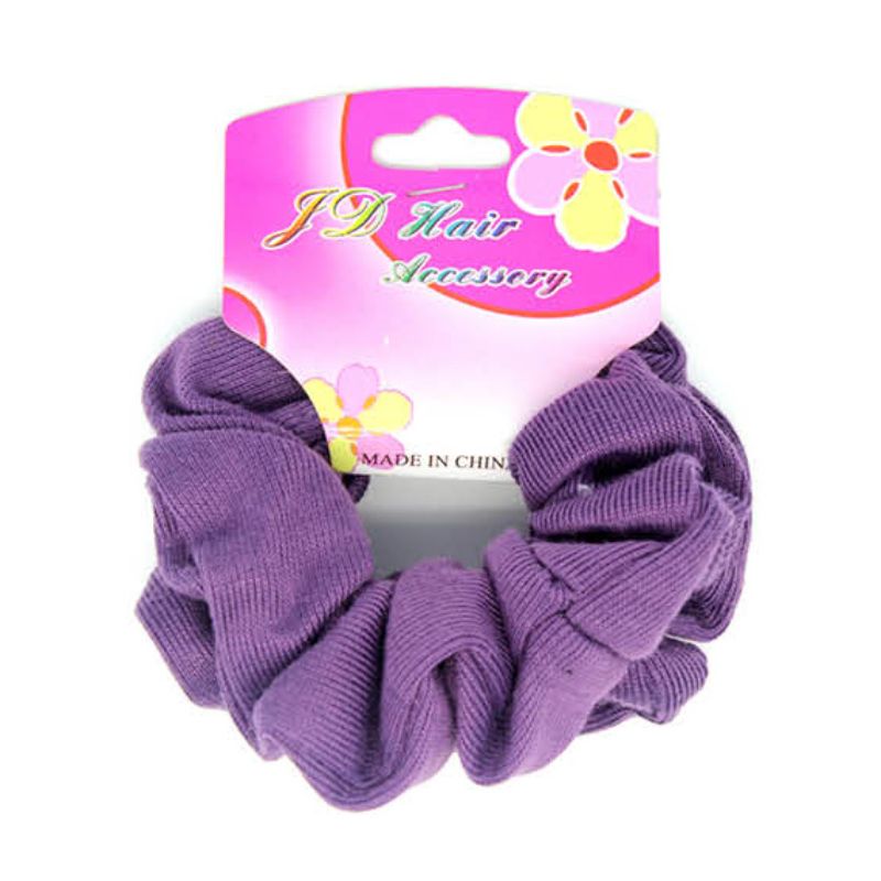 Purple Hair Scrunchie