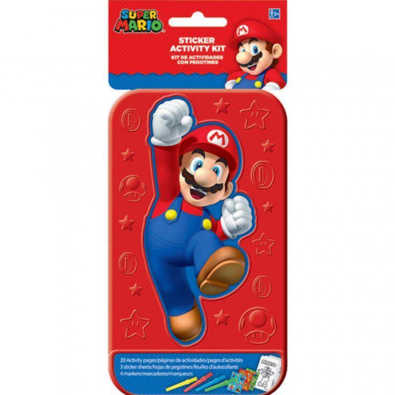 Super Mario Bros Sticker Activity Kit - 20.3cm x 10.1cm