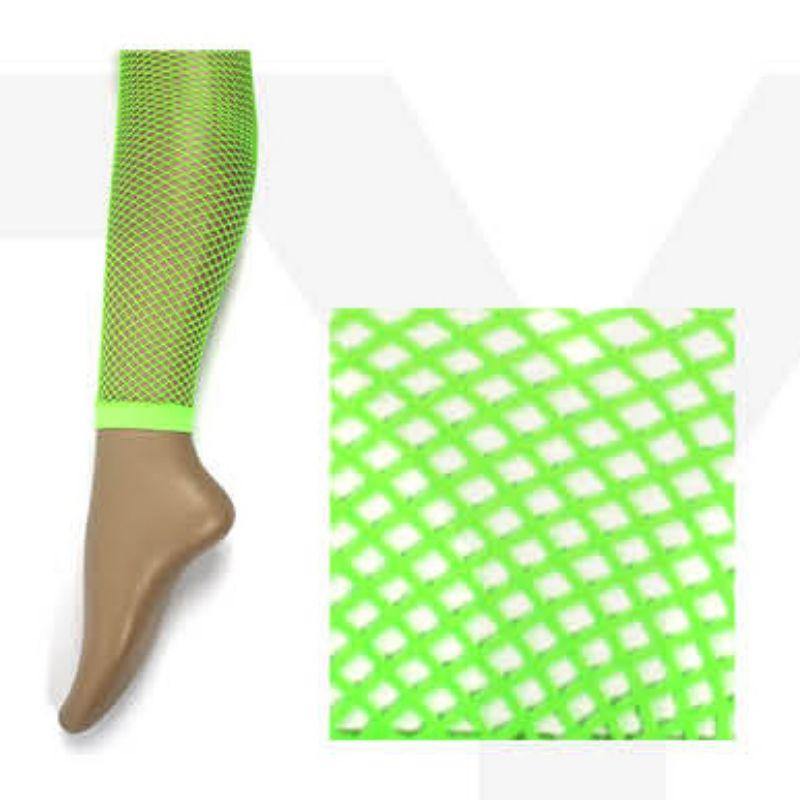 Green Fishnet Leggings - The Base Warehouse