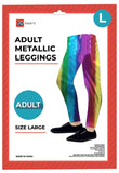 Load image into Gallery viewer, Adult Red Metallic Leggings - Large - The Base Warehouse