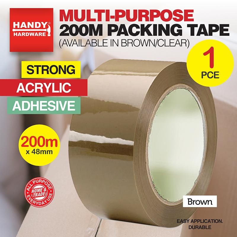 Brown Packing Tape - 48mm x 200m