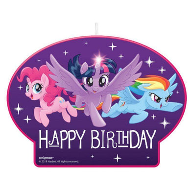 My Little Pony Friendship Adventures Birthday Candle - 11cm - The Base Warehouse