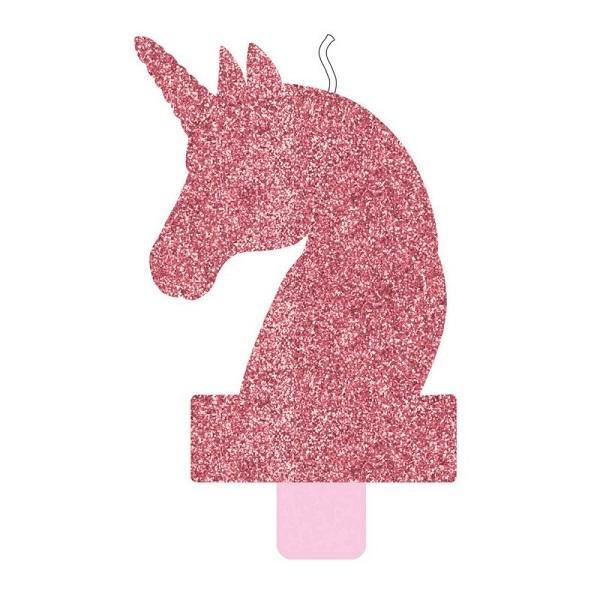 Magical Unicorn Glitter Candle - The Base Warehouse