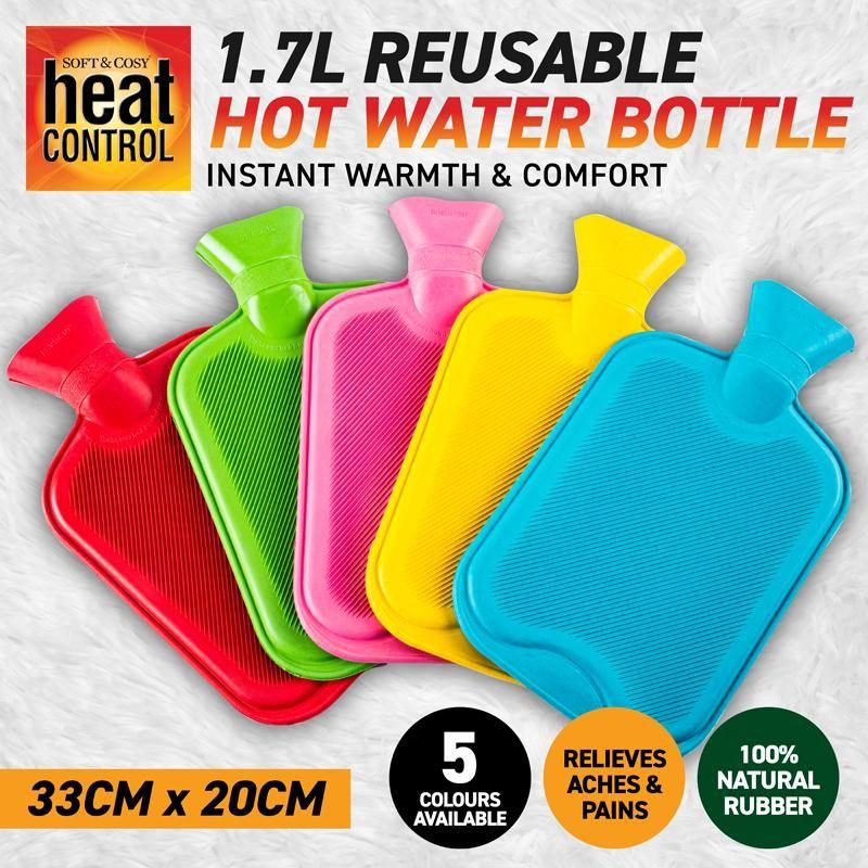Reusable Hot Water Bottle - 1.7L