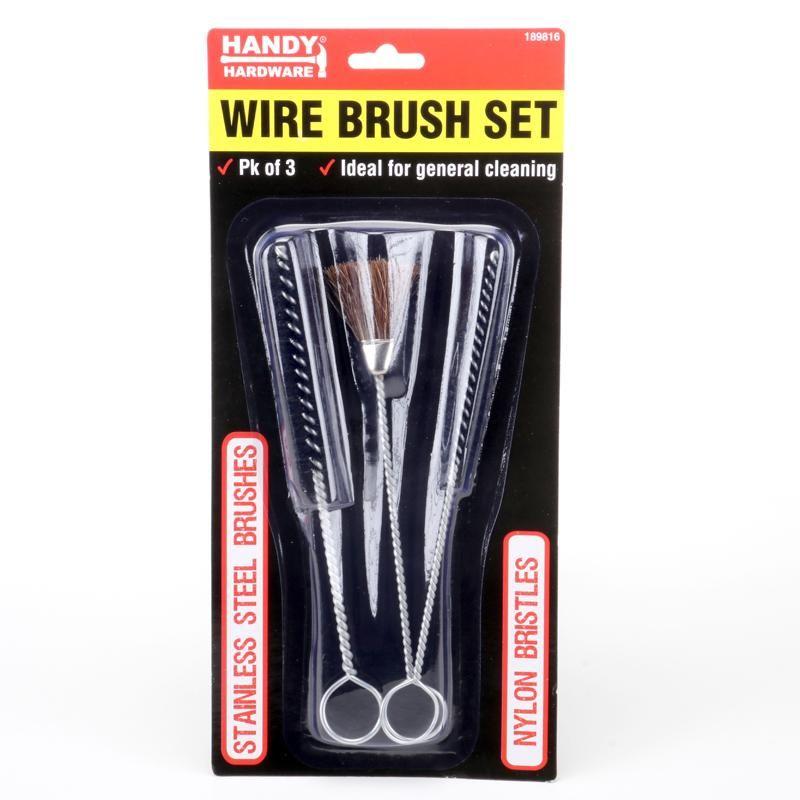 3 Piece Wire Brushes