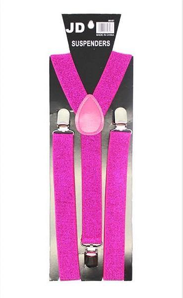 Pink Glitter Suspender