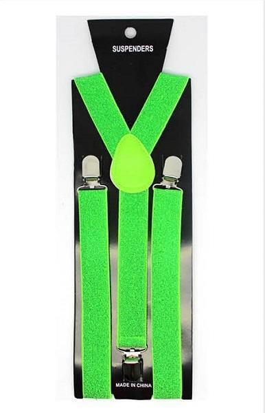 Green Glitter Suspender