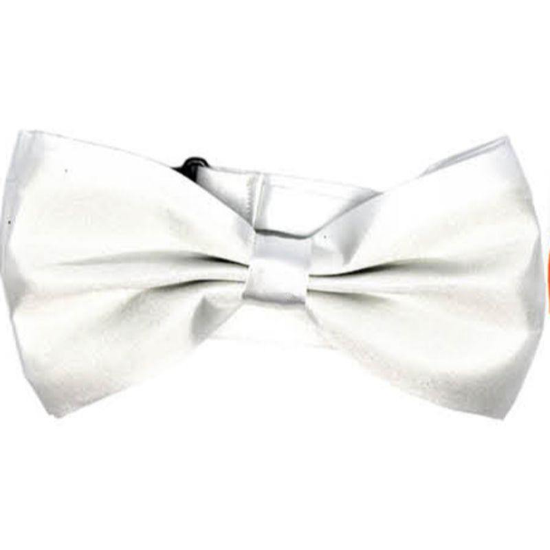 Large White Bowtie - The Base Warehouse