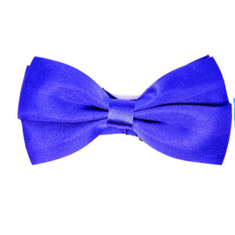 Large Blue Bowtie
