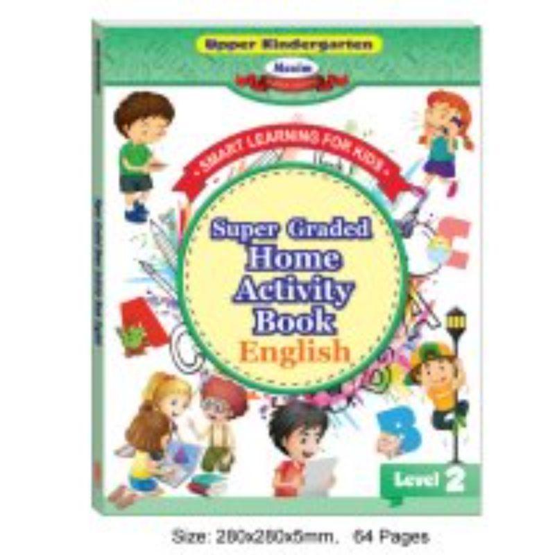 Super Graded Home Activity Book English Level 2 - 64 Pages