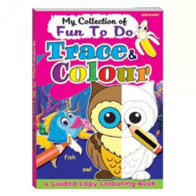 My Collection of Fun To Do Trace & Colour Book - The Base Warehouse