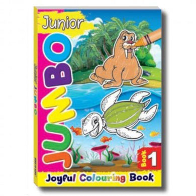 Junior Jumbo Colourng Book 1 - The Base Warehouse