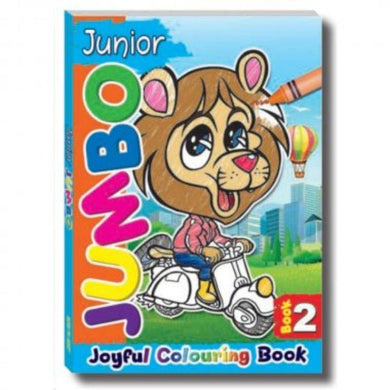 Junior Jumbo Colourng Book 2 - 128 Pages - The Base Warehouse