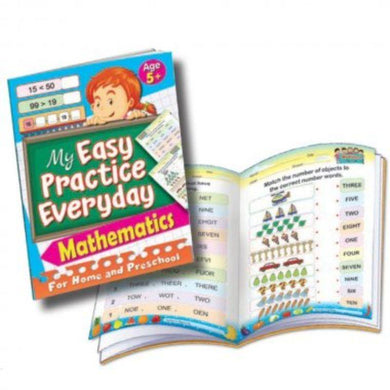 My Easy Practice Everyday Mathematics Age 5+ - 48 Pages - The Base Warehouse