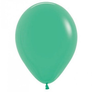 50 Pack Fashion Green Latex Balloons - 12cm - The Base Warehouse