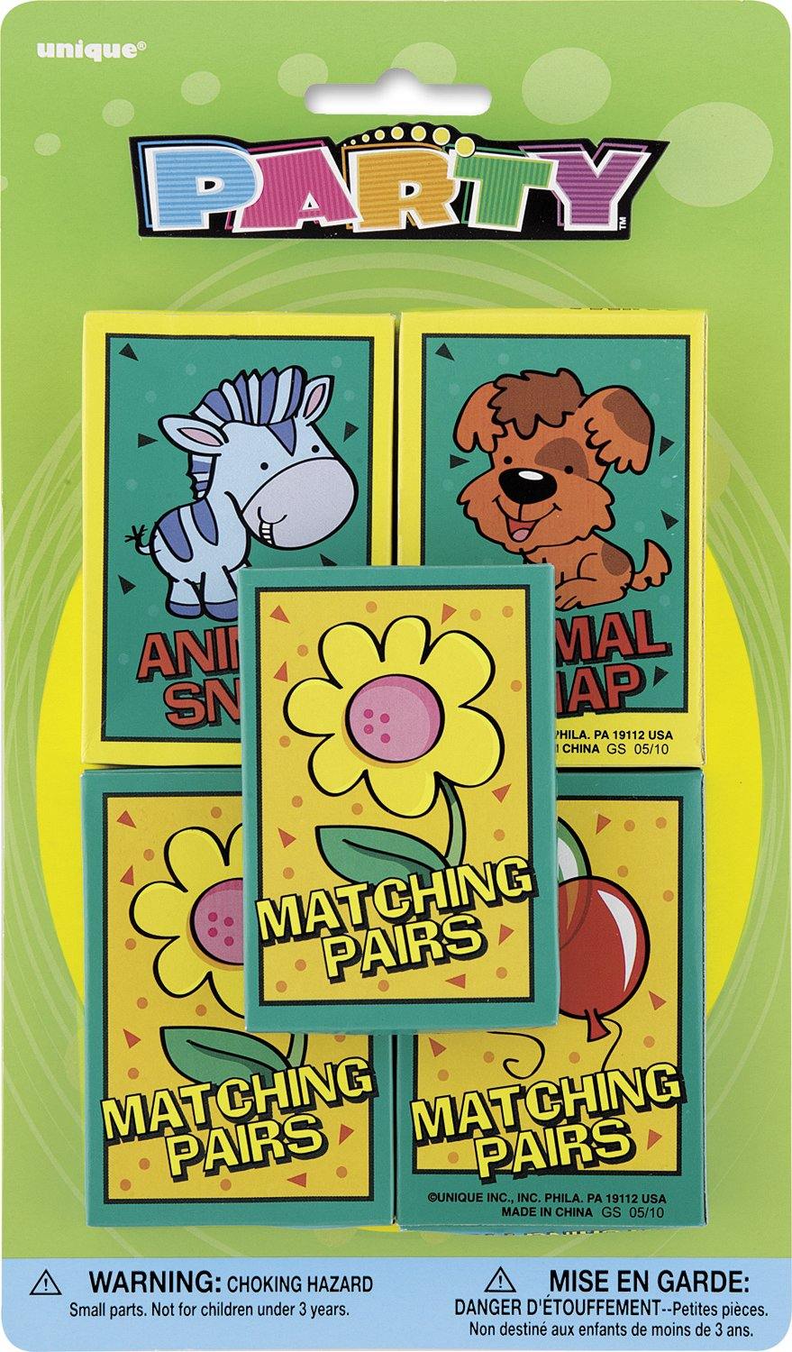 5 Pack Toy Card Games